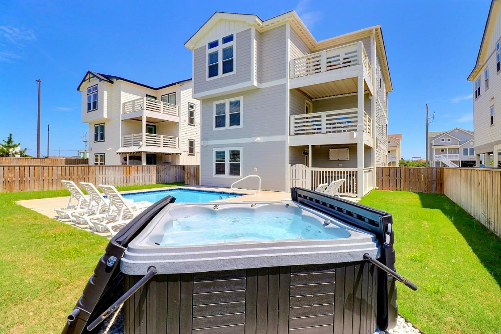4058 Beach Haven 4 Min Walk To Beach Pool Kitty Hawk Exterior photo