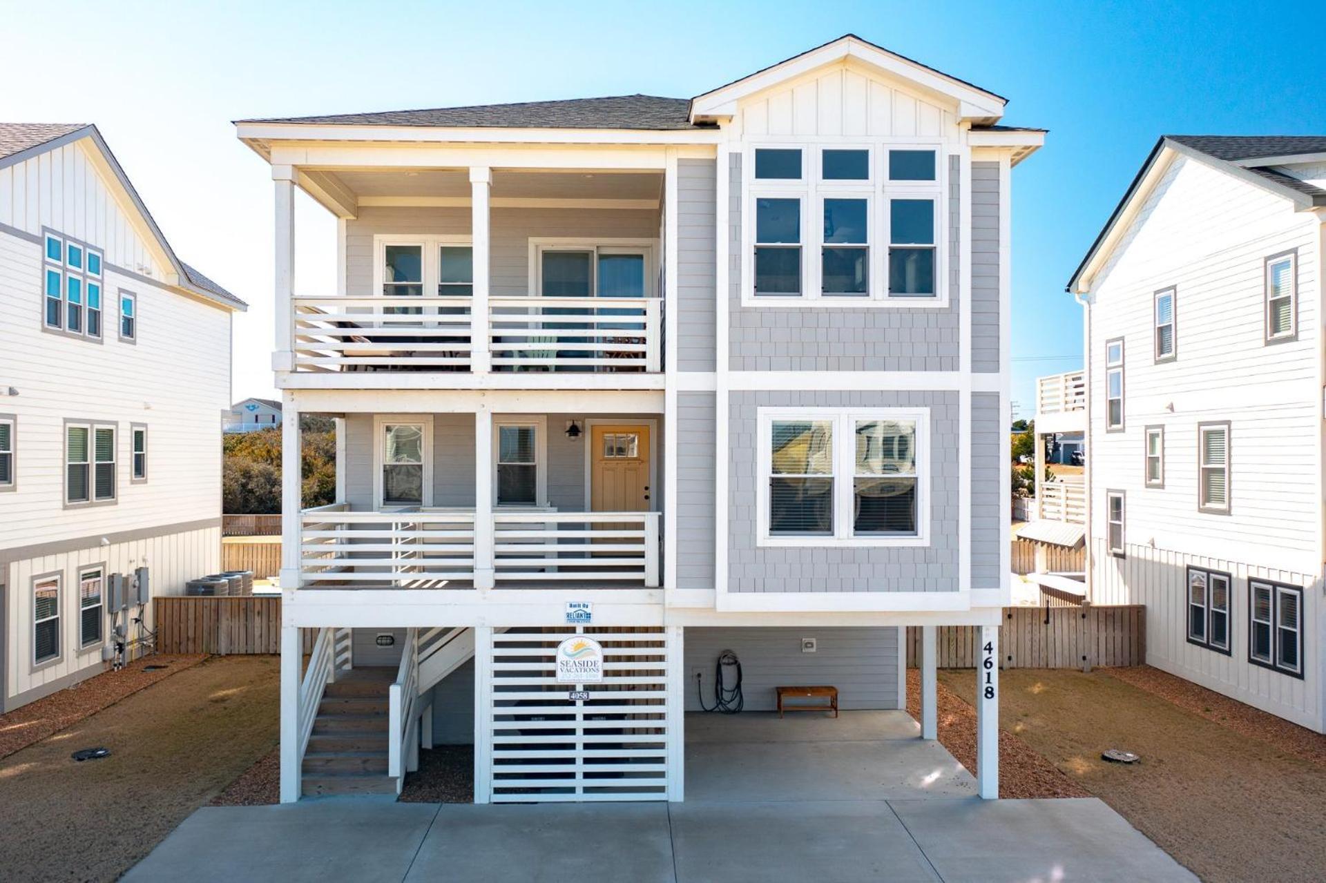 4058 Beach Haven 4 Min Walk To Beach Pool Kitty Hawk Exterior photo