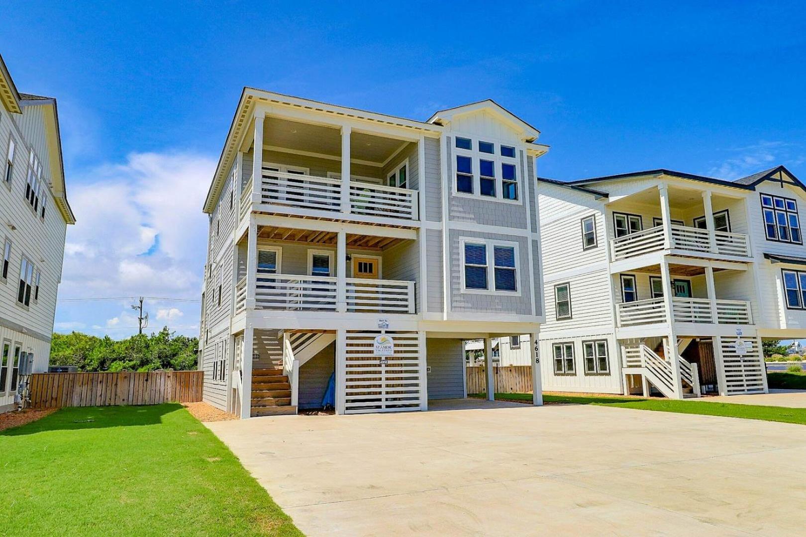 4058 Beach Haven 4 Min Walk To Beach Pool Kitty Hawk Exterior photo